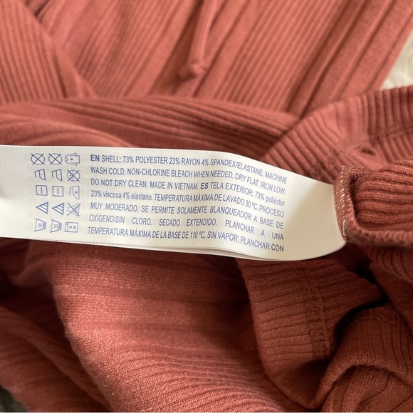 Knit Dress with Front Tie Size Small - Picture 3 of 9